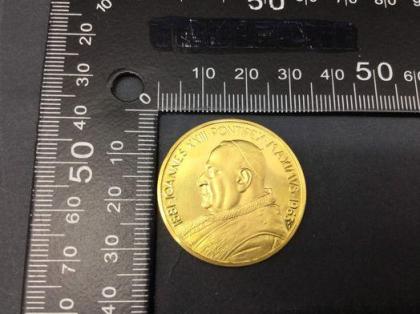 22K Goldmünze Papst Joannes XXIII