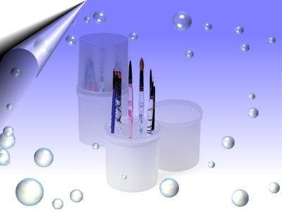 Aufbewahrungsbox 3, 90EUR (für Feilen, Pinsel und Werkzeuge)