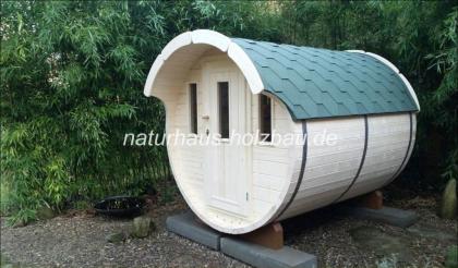 Hochwertige Fasssauna, Sauna Pod, Campingpod, Schlaffässer, Campingfass
