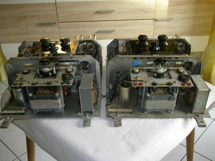 Paar Zeiss Ikon Dominar L cinema Röhrenverstärker perfekter Zustand. f. Klangfil
