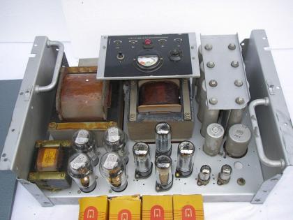 Klangfilm / Siemens power amplifier 6S Ela 2786 - output 200 W /12-15 Ohm