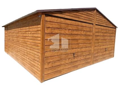  Blechgarage 6x6m Metallgarage Fertiggarage Stahlgarage Doppelgarage Transport +