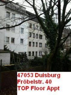 Ruhige zentrale Lage Duisburg direkt bei Helios