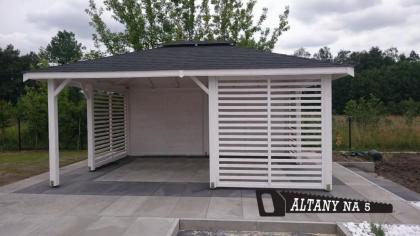 PAVILLON BERLIN KIEFERNHOLZ GRILLPAVILLON GARTENHAUS HOLZGARTENLAUBE 5x4m