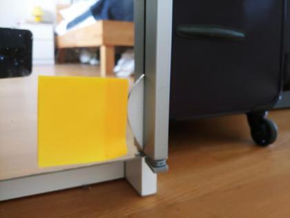 Schwebetürenschrank - weiss+Spiegel