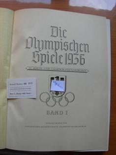OLYMPIA - BÜCHER (historische Originale) von 1932 und 1936 (in gutem Zustand)