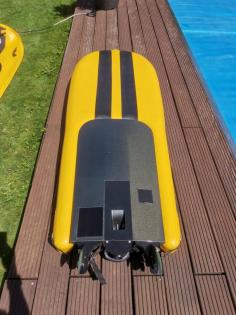 Lampuga Air elektrisches Jetboard Surfboard - gelb - kurzer und langer Rumpf