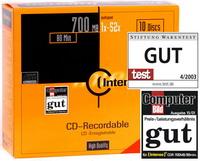 CD-R 700MB, 52x Speed