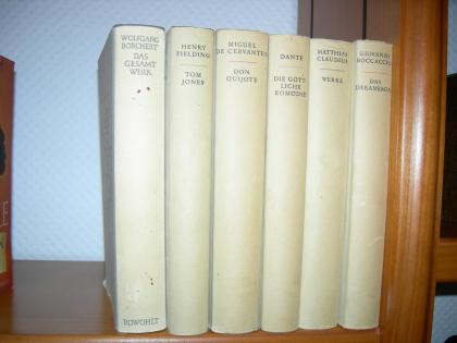 WELTLITERATUR privat abzugeben