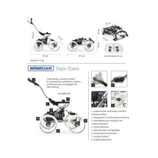 Kinderwagen Stylo Class EL Specials 2021