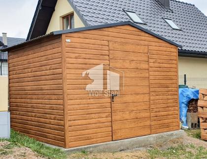 Gartenhaus 3x3m Schuppen für Garten Gerätehaus Holzoptik ID152