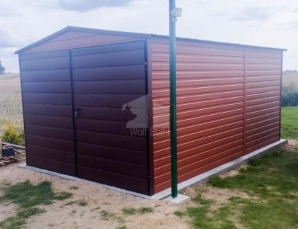 Blechgarage 3x5m Metallgarage Fertiggarage Garage nach Maß Günstige Preise GP210