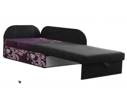 Ecksofa Kindersofa Schlaffunktion Kissen links/ rechts Jugendcouch Lila bis 163c