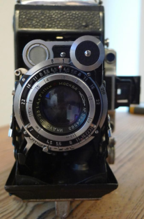 Moskva II? seltene russische Vintage Folding Kamera