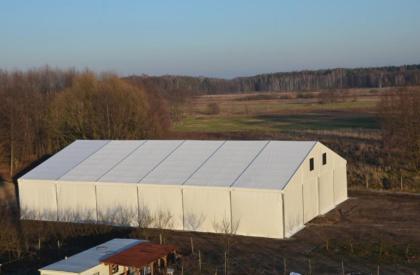 Ganzjähriges Lagerzelt Lagerhalle Polar 8x20 Garage PVC Winter
