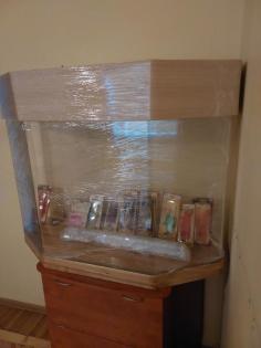 Acrylaquarium flaches Sechseck, 400 liter USA, new