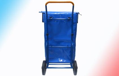 Zeitungswagen Zeitungsroller Prospektwagen mit großer Tasche