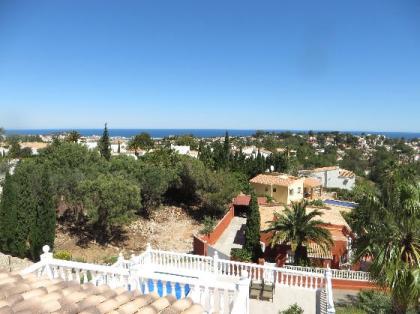  Spanien Ferienhaus Costa Blanca privater Pool & Meerblick zu vermieten