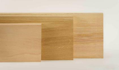FENSTERBRETT EICHENHOLZ FENSTERBANK MASSIVHOLZ POLIERT FARBE WÄHLBAR 85x28x4cm