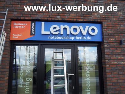 Werbeanlagen für Ihr Geschäft Leuchtreklame Leuchtwerbung Leuchtkästen Leuchtsch