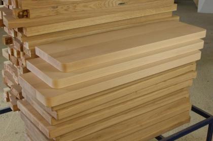 BUCHENHOLZ HOLZTREPPENSTUFEN MASSIVHOLZSTUFEN HOLZSTUFEN UNBEMALT 95x28x4cm