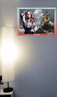 ADELE Phantasie am Meer. Star, Souvenir. Super Deko. Wandbild. Neuheit. Geschenk