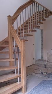 Treppen, Holztreppen, Massivholztreppen aus Polen, Buchetreppen, Eichetreppen, E