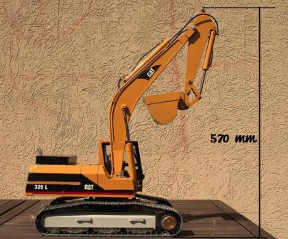 Bagger Eigenbau Cat 325 L Kettenbagger RC Modell Top Zustand
