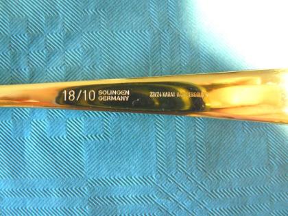 Essbesteck 36 Teile 24 Karat hartvergoldet (BE026)