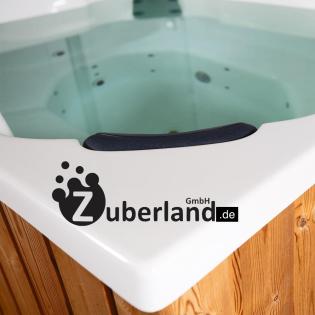 Badezuber Whirlpool 2, 0mx1, 7m mit Außenofen