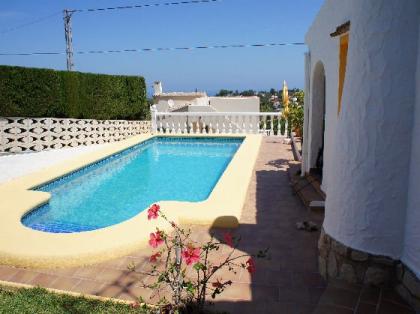  Spanien Ferienhaus Costa Blanca privater Pool & Meerblick zu vermieten