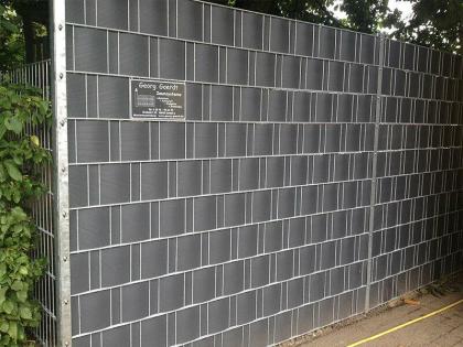 Hart-PVC Sichtschutzstreifen aus Polypropylen Zaunblende Zaunzubehör 2, 50 m