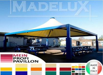 Pavillon Restaurant 15x15 personalisierte Farbe Pvc Café Pergola Lager Parkplatz
