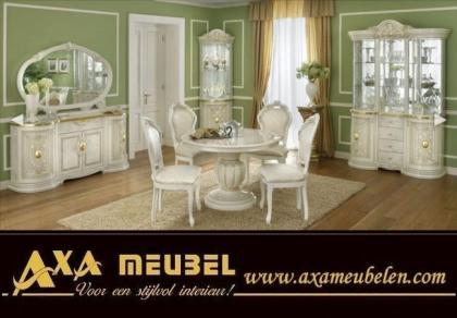 Beige Gold Hochglanz Klassische Italienische Wohnzimmer AXA Möbel