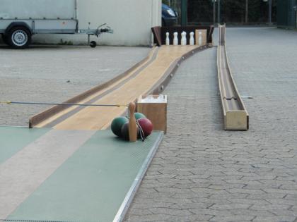 MOBILE  SCHERENKEGELBAHN  VERKAUFEN
