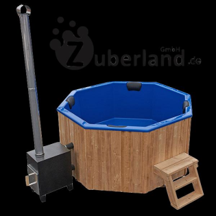 Badezuber achteckig 1, 8×1, 8m für Außenofen Whirlpool