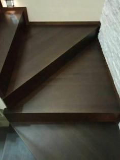 MASSIVHOLZ STUFE 85x24(+4)x4cm + SETZSTUFEN TREPPENSTUFEN FALTTREPPE