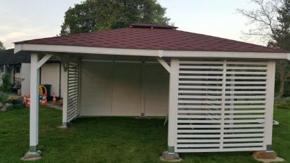 GARTENHAUS GARTENLAUBE AUS MASSIVHOLZ HOLZHAUS MIT IMPRÄGNIERUNG BERLIN 3x4m