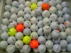 Guterhaltene Golfbälle viele Markenbälle