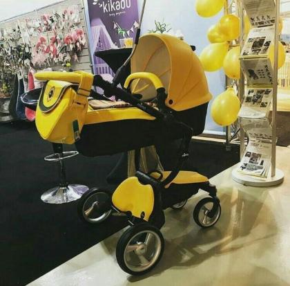 Neu! Kinderwagen Mima Xari Gelb