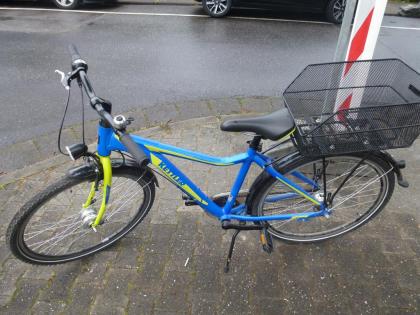 (194) 7 Gang Rücktrittsbremse 26 Zoll Nabendynamo Rh 46 mit Schulranzen-Fahradko