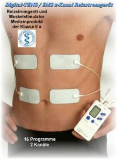TENS / EMS 2-Kanal Reizstromge