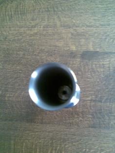 Edelstahl Vase Blumenvase Wohnaccessoires german handmade Made in germany 
