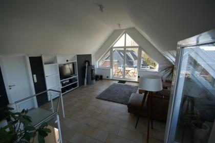 Luxuriöse Ostsee-Ferienwohnung Meeresblick mit Dachterrasse, Meerblick, Kamin un