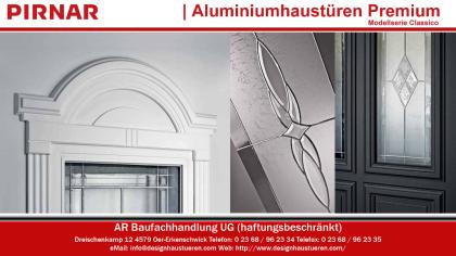 Klassische Aluminiumhaustüren Haustüren Eingangstüren