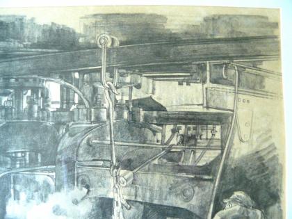 Walzenstraße Serigrafie von Arentz (B028)