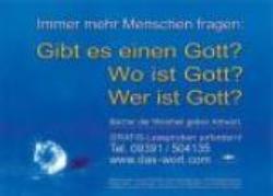 Wo ist Gott? - wer ist Gott?
