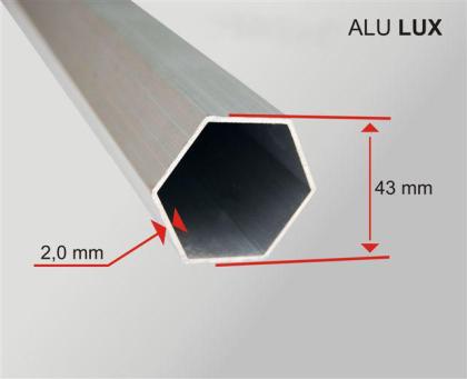 SUPER Faltzelt Aluminium ALU LUX 50 6, 0 x 4, 0 Meter
