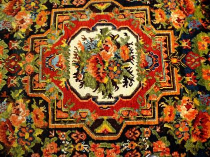 Orientteppich Bachtiari 150 J. alt TOP. T075