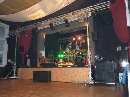 Tontechniker mit Equipment